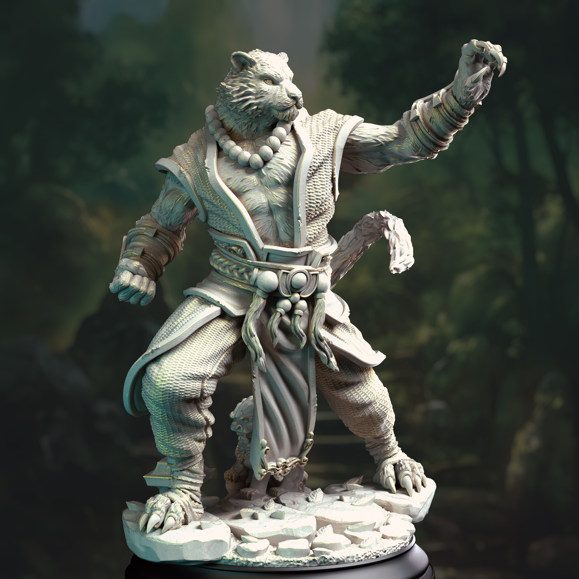 Tabaxi Tiger Monk - Raiko